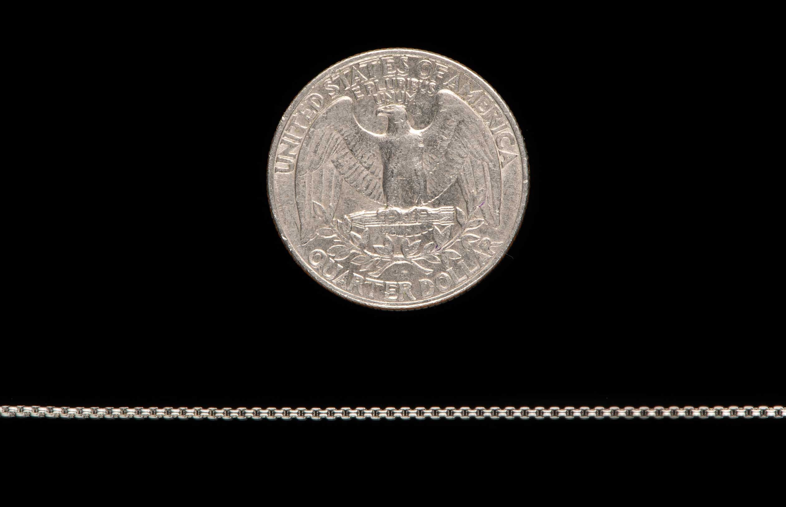 Silver Box Chain - 1.5mm - Image 3